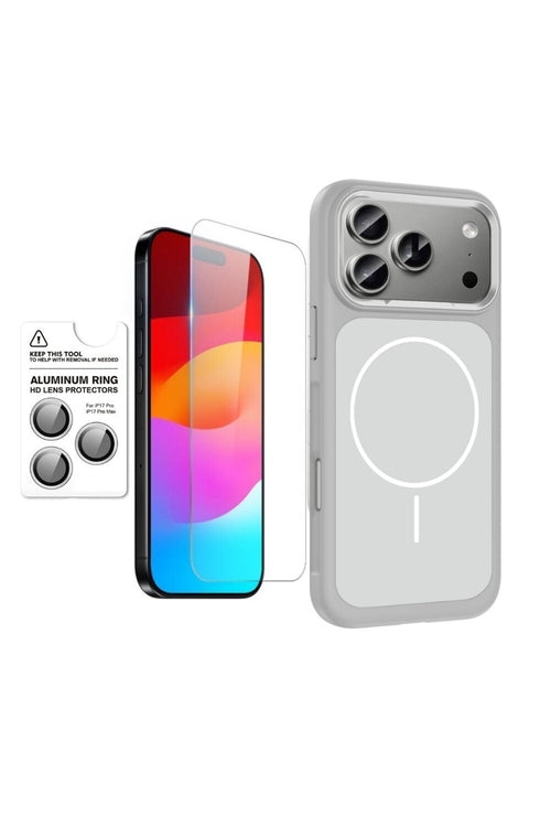 iPhone 17 Pro Max CaseMulti Set Case Screen Protector Camera Protector